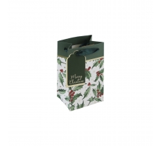 Christmas Holly Perfume Gift Bag