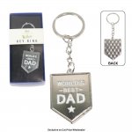 Dad In A Billion World's Best Dad Keyring