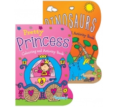 Colouring Book Dinosaur Or Princess