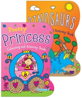 Colouring Book Dinosaur Or Princess