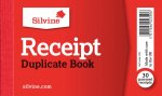 Silvine Cash Receipt Book Duplicate With Carbon 63mm X 106mm