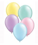 11" Qualatex Pearl Pastel Plain Latex Balloon 25 Pack