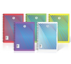Silvine A5 Twinwire Pp Cover Notebook 70Gsm 140 Pages