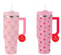 Valentines Double Wall Mug with Handle 1L