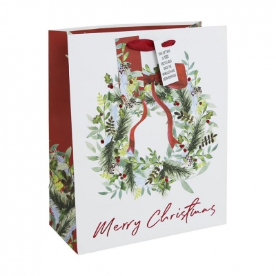 Christmas Wreath Large Bag ( 265mm x 330mm x 140mm)