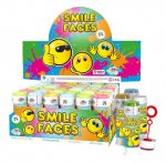 Yellow Smile Bubble Tubs with Wand (60ml) X 36PC
