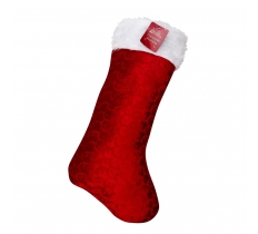 Deluxe Christmas Velvet Stocking 50cm X 21cm