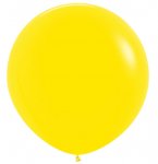Fashion Colour Solid Yellow 020 Latex Balloons 36" 2 Pack c