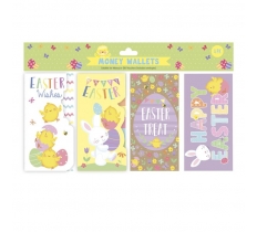 4PK CUTE MONEY WALLETS