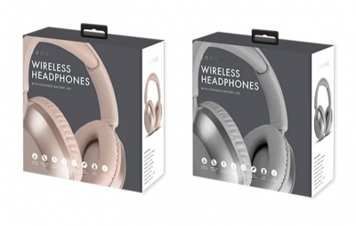 Metallic Wireless Headphones