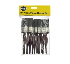 Harris Spot On Value Paint Brush Set 10 Pack