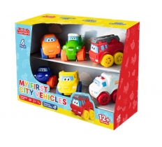 Little Learners First Vehicles 6 Pack