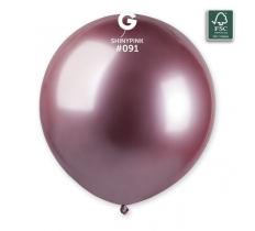 19" Shiny Pink #091 Latex Balloon 3 Pack