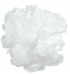 Exfoliating White Bath Ruffle