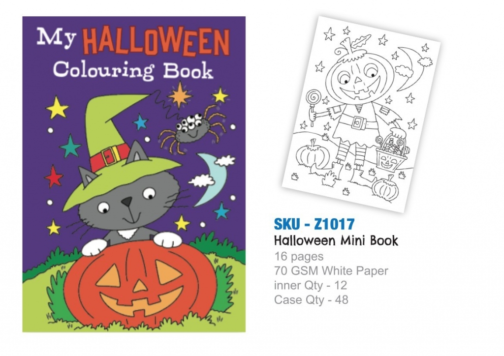 Halloween Mini Book A6 (ZERO VAT) - Click Image to Close