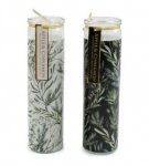 Sage Xmas Tube Candle 6 X 20CM