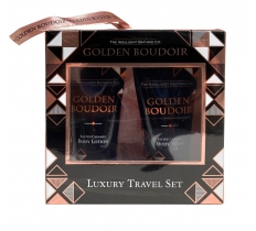 Golden Boudior Salted Caramel Luxury Travel Set