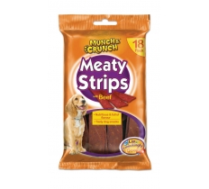 Meaty Strips With Beef - 18 Strips