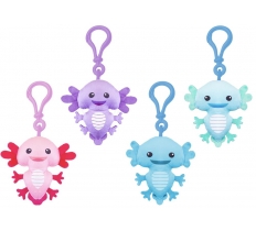 Value Axolotl Clip On 10cm 4 Assorted