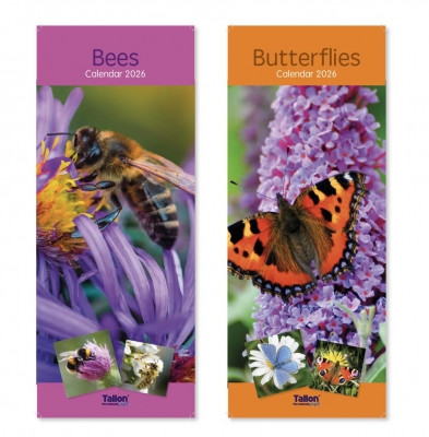 2026 Calendar Super Slim Bees & Butterflies
