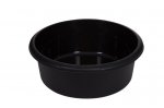 Whitefurze Large Round Bowl Black