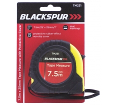Blackspur 7.5M X 25mm Tape Measure With Protective Cover
