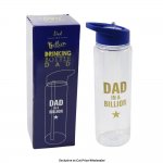 Dad in a Billion Drinking Bottle in Gift Box