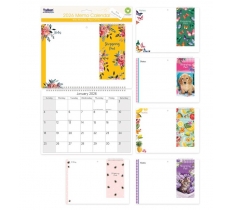 2026 Memo Calendar with shopping pad & pen