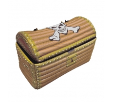 INFLATABLE TREASURE CHEST 64CM X 33CM X 46CM