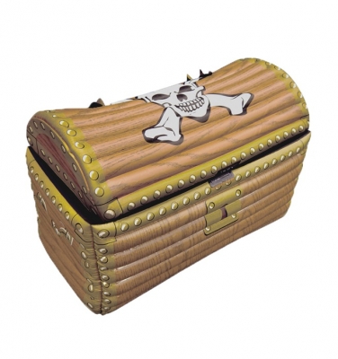 Inflatable Treasure Chest 64cm X 33cm X 46cm