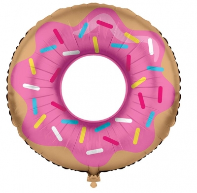 Giant Donut Foil Balloon