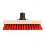 Elliotts Wooden Deck Stiff Scrubbing Broom Head 23cm