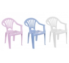 Kids Chair Blue Pink White
