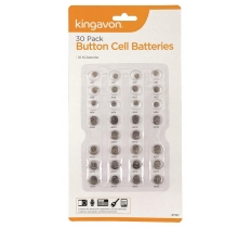 30 Pack Button Cell Batteries