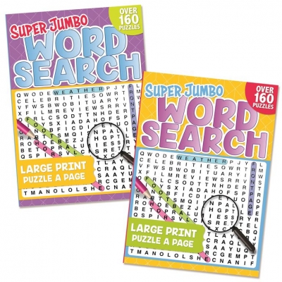 Tallon Super Jumbo Word Search Book