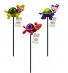 Wobbly Tortoise Garden Stake 42.5cm