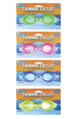Swimming Goggles 4 Assorted Colours