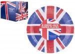 Union Jack Plates 9" Pack Of 8