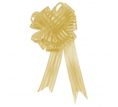 Gold Organza Pull Bow