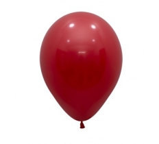 5" Fashion Colour Solid Imperial Red Latex Balloons 100PC