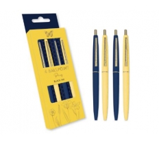 PACK OF FOUR BALLPOINT PENS