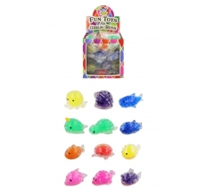 Mini Sea Animal Squishies with Beads (5cm) 12 Assorted X60PC