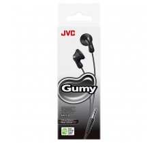 JVC HAF14 GUMY IN-EAR WIRED HEADPHONES BLACK