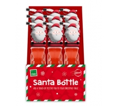 Santa Re-usable Plastic Bottle
