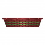 Christmas Red & Green Hamper Basket 29 x 42 x 10.5cm