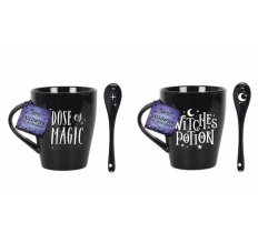 Halloween Mug With Spoon