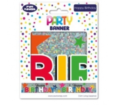 Happy Birthday Banner Text Holo