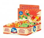 Wooden Twisty Animals ( Assorted Designs )