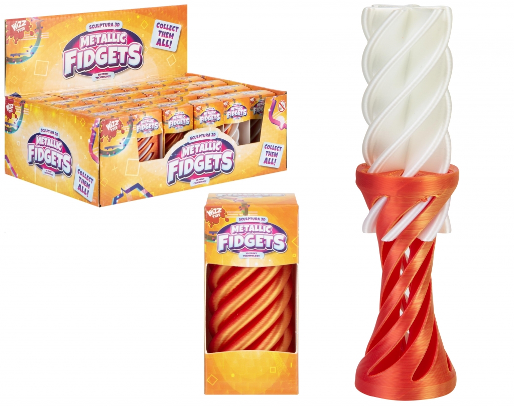 Impossible Cone 3D Printed Spiral Fidget Toy ( Assorted ) - Click Image to Close