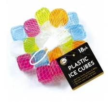 Plastic Ice Cubes 18pc